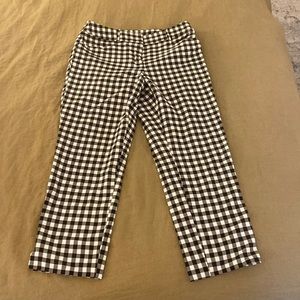 Black and White women’s checkered pants
